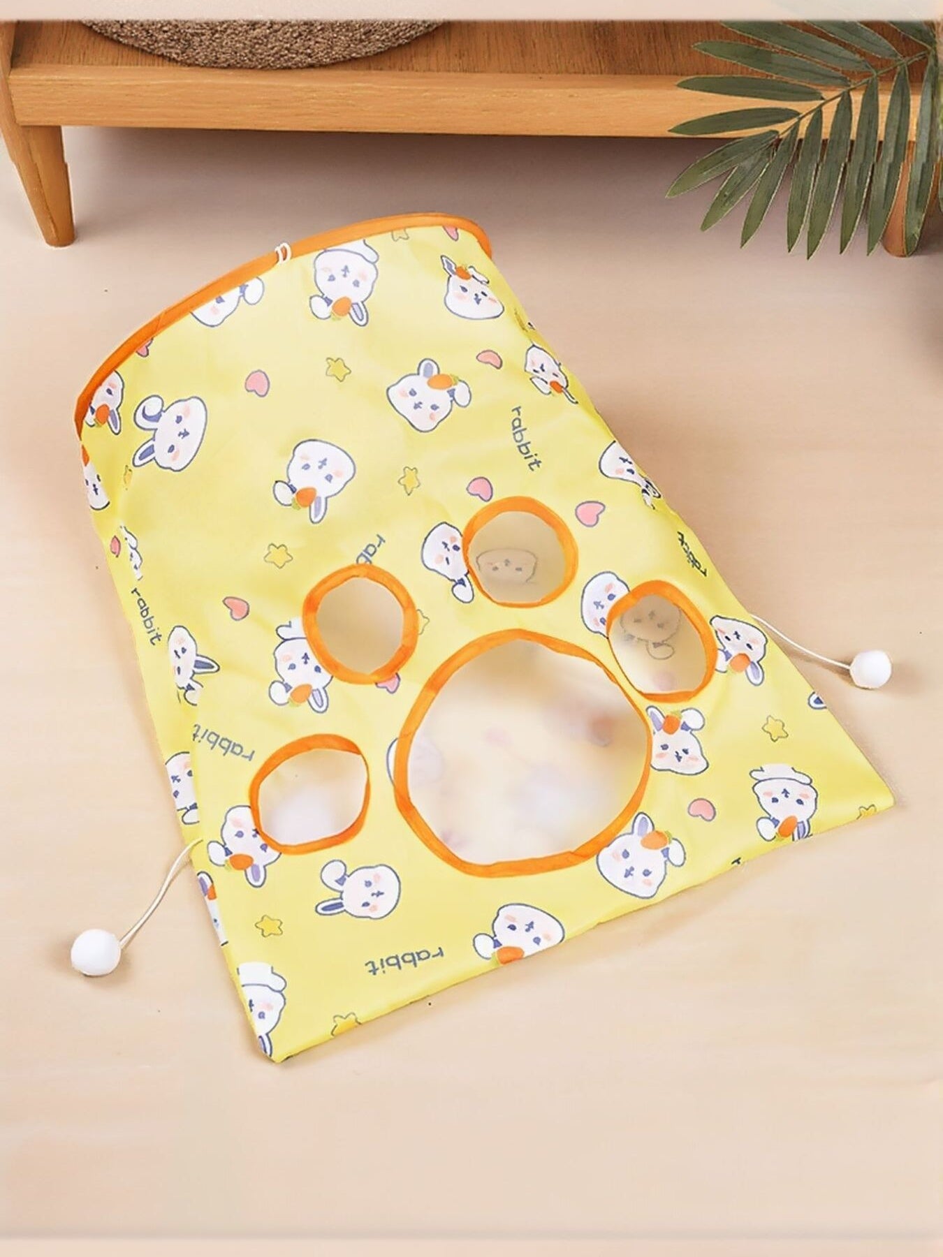 Collapsible Printed Cat Tunnel Toy - Loving It Shop