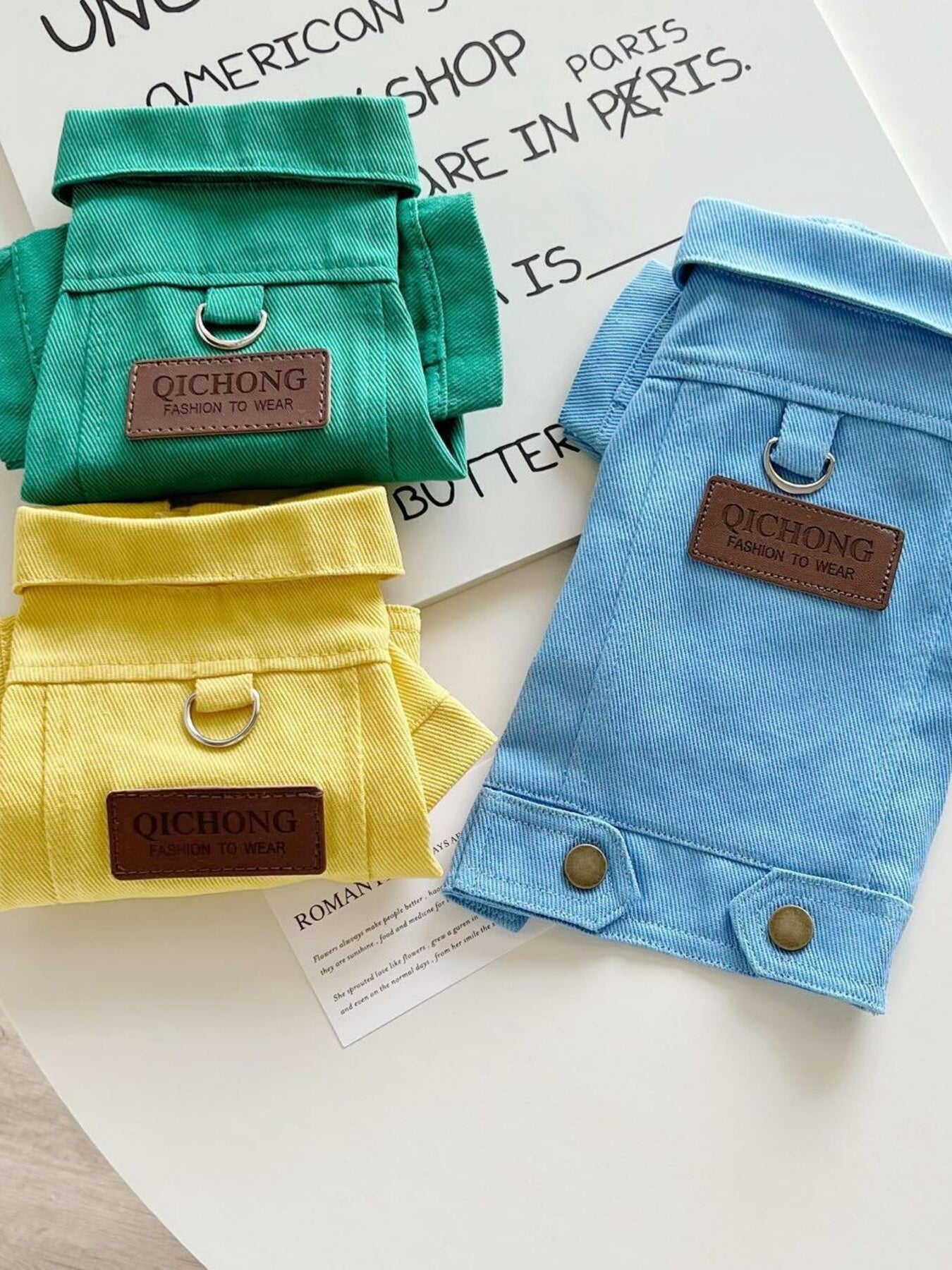 Denim Pet Jacket - Loving It Shop