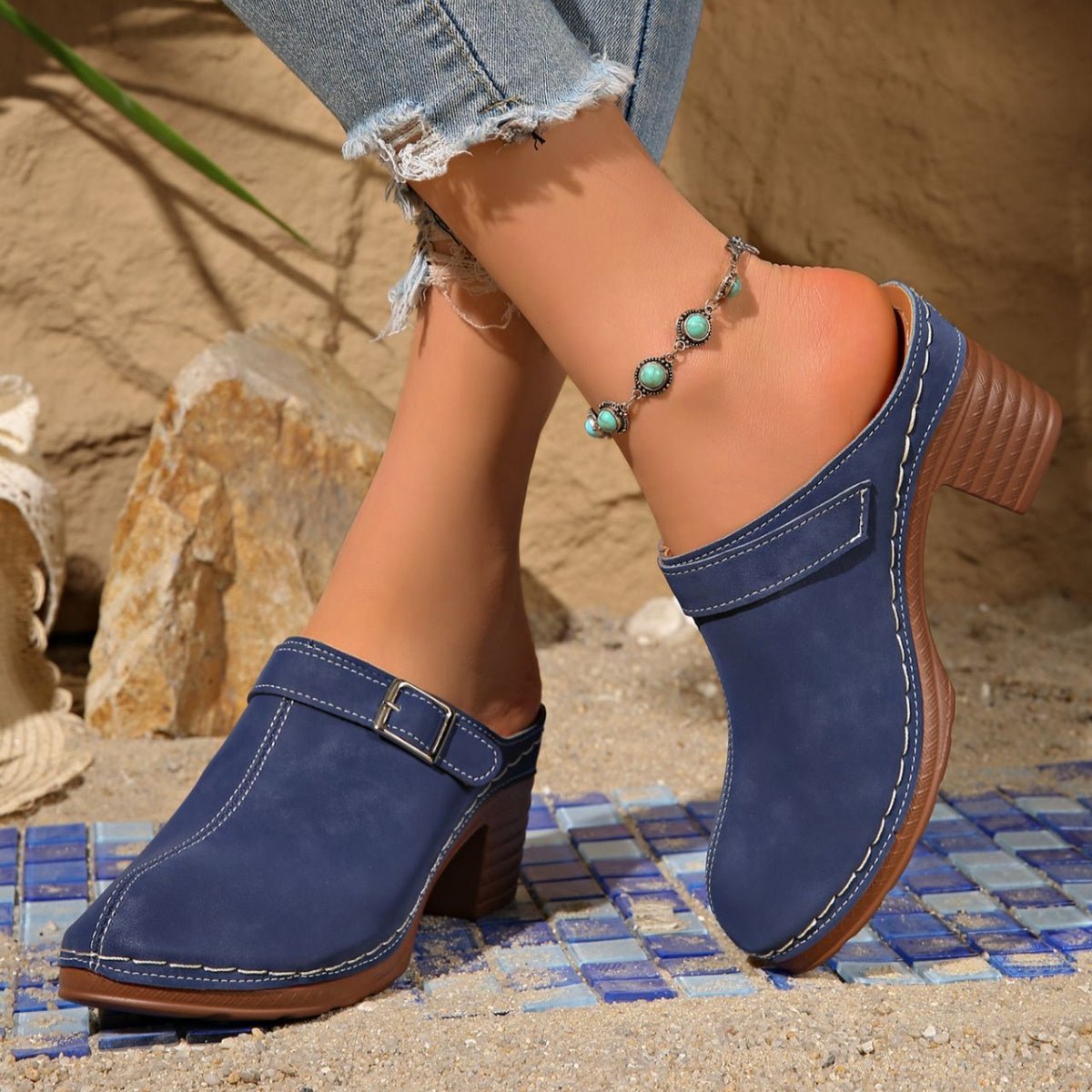 Round Toe Platform Slip - Ons - Loving It Shop