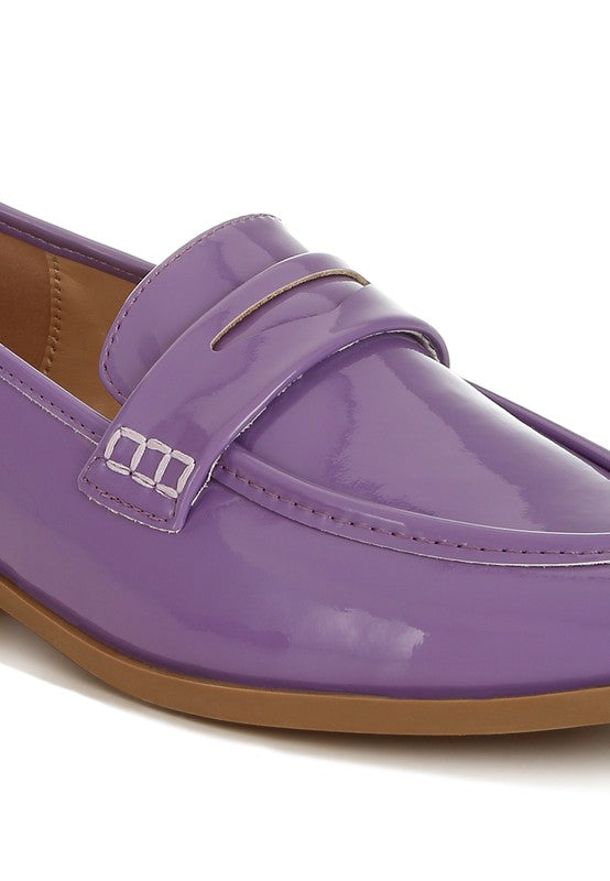 Mogul Penny Strap Detail Loafers