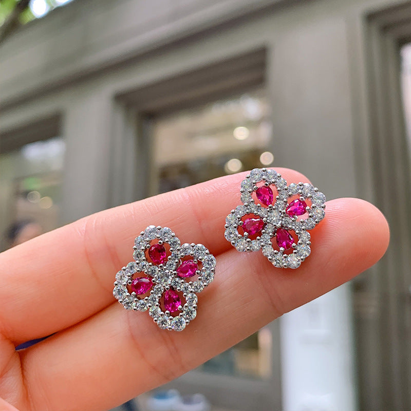 Ruby Square Bracelet for Women - Perfect Mother&