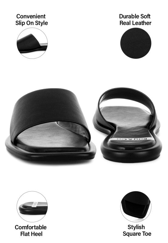 Winona Comfortable Square Toe Flats