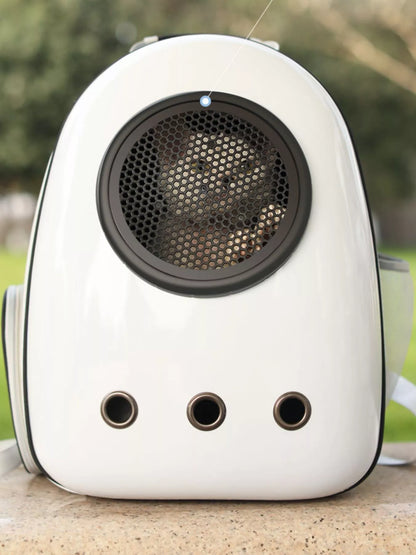 Space Capsule Transparent Pet Carrier Backpack - Loving It Shop