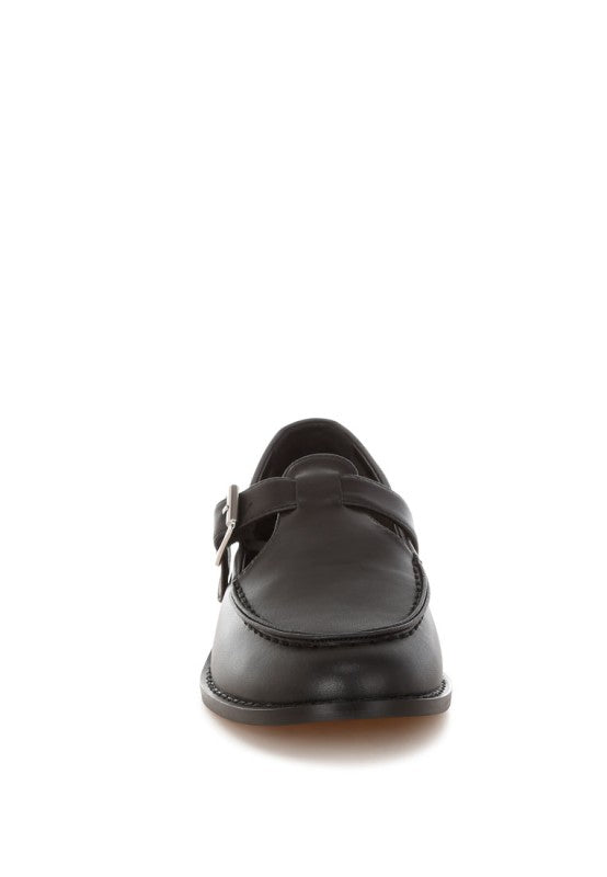 Tesoro Low Heel Mary Jane Loafers