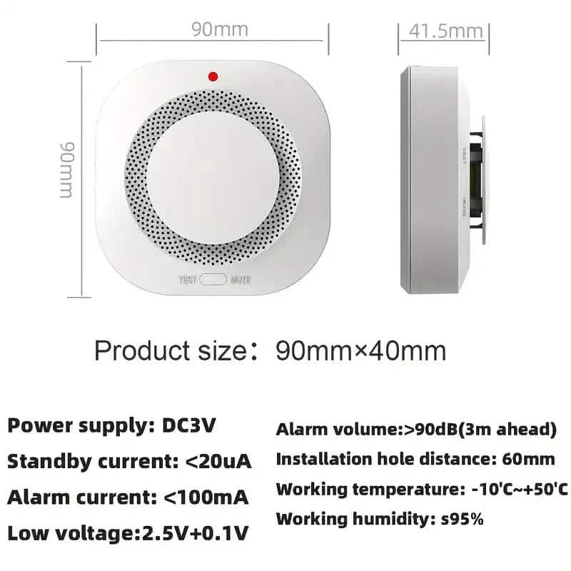 WiFi Smoke Alarm – Smart Fire Detector for Home &amp; Business