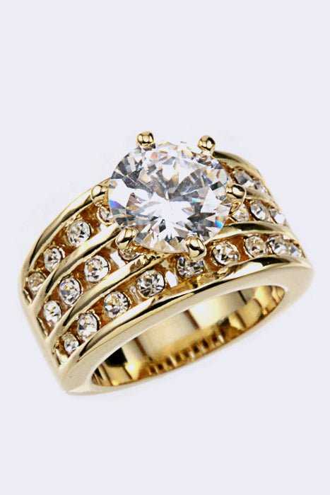 Cubic Zirconia Ring - Loving It Shop