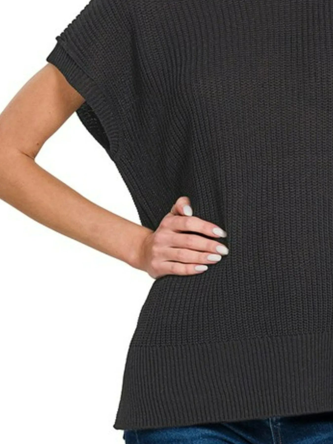 Oversized Crew Neck Sweater