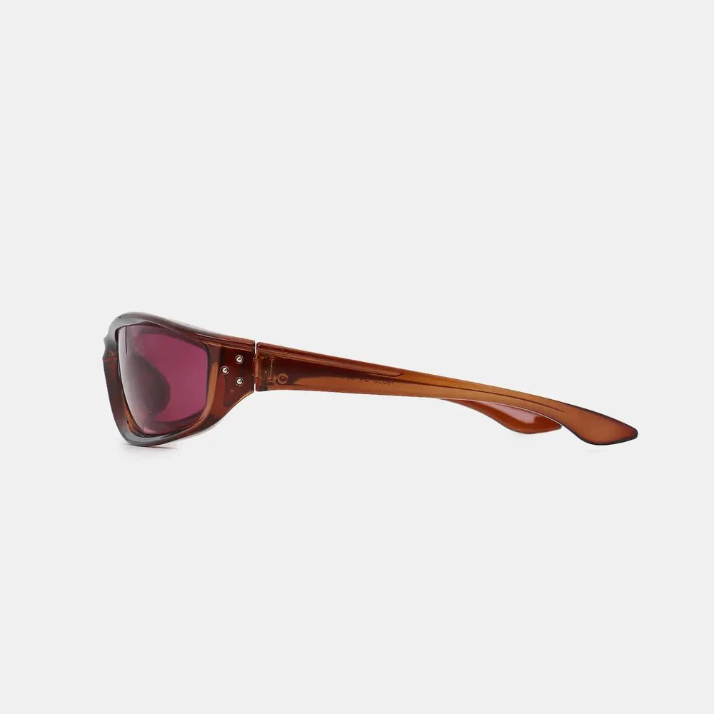 Polycarbonate Frame Rectangle Sunglasses - Loving It Shop
