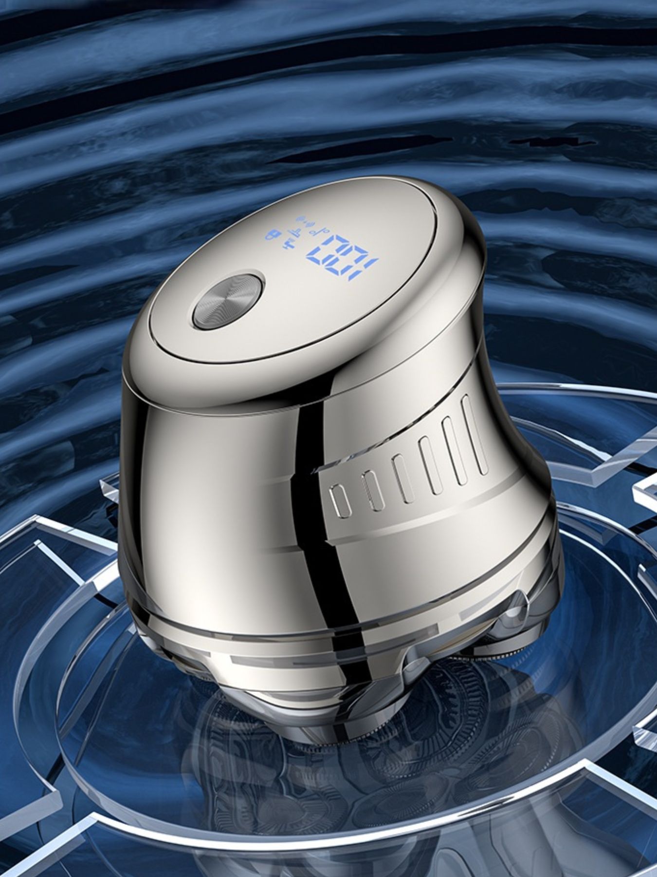 Rechargeable 5 - Head Rotary Shaver - Loving It Shop