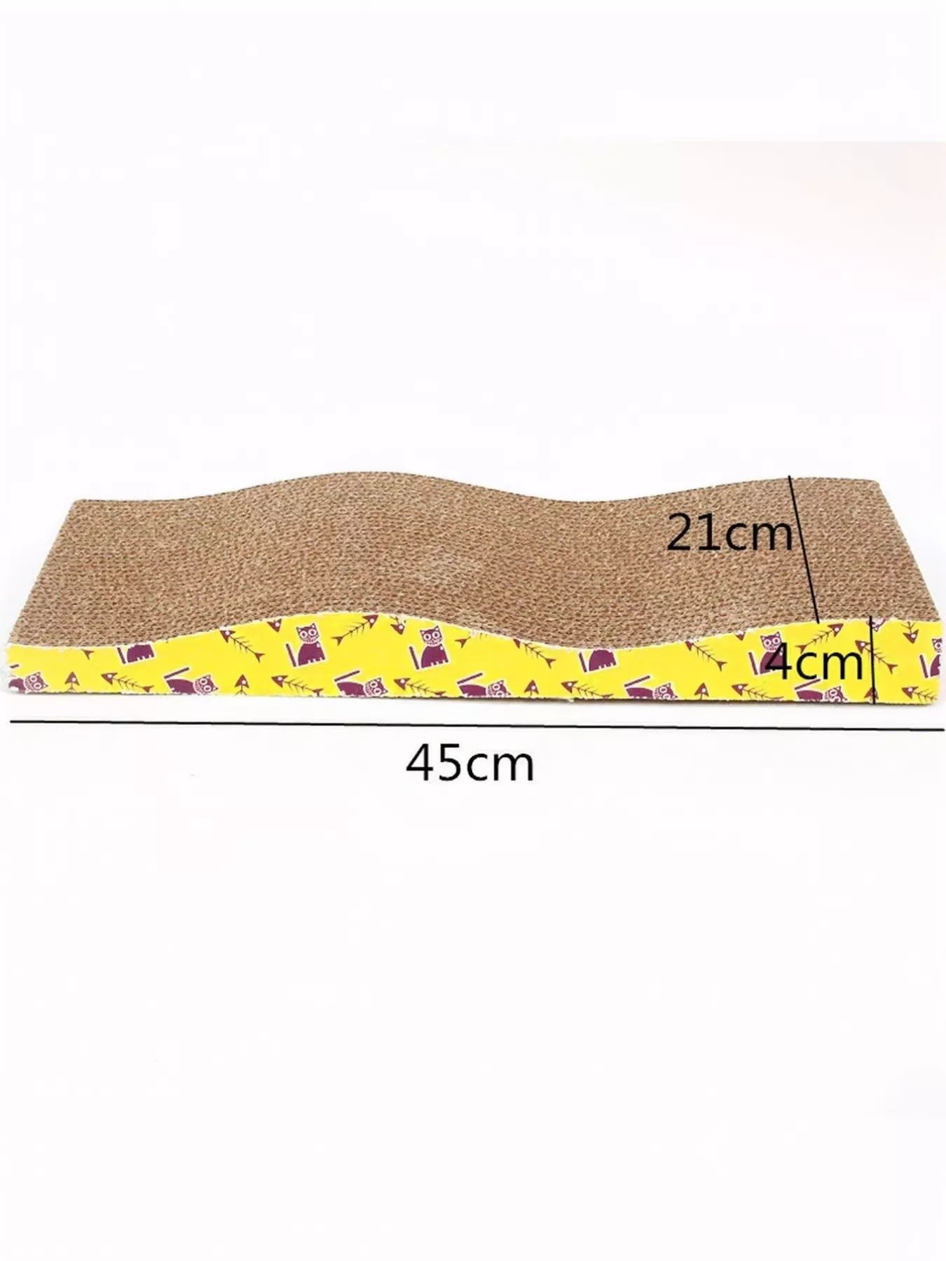 Durable Corrugated Cat Scratching Posts with Cartoon Pattern - Loving It Shop