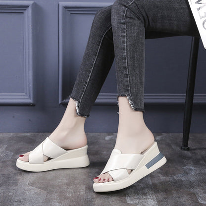 Platform Platform Wedge Fashion High Heel Sandals Women&
