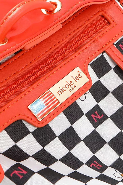 Color Patch Bucket Bag