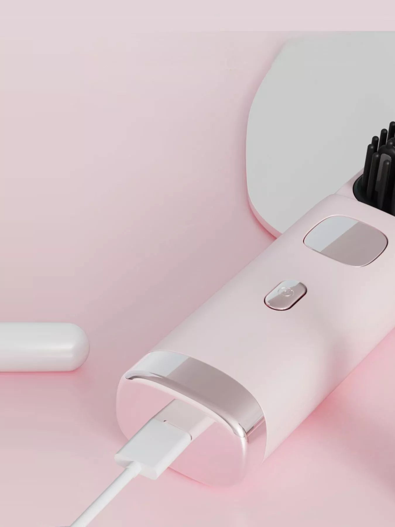 Portable Heated Hair Straightening Comb - Loving It Shop