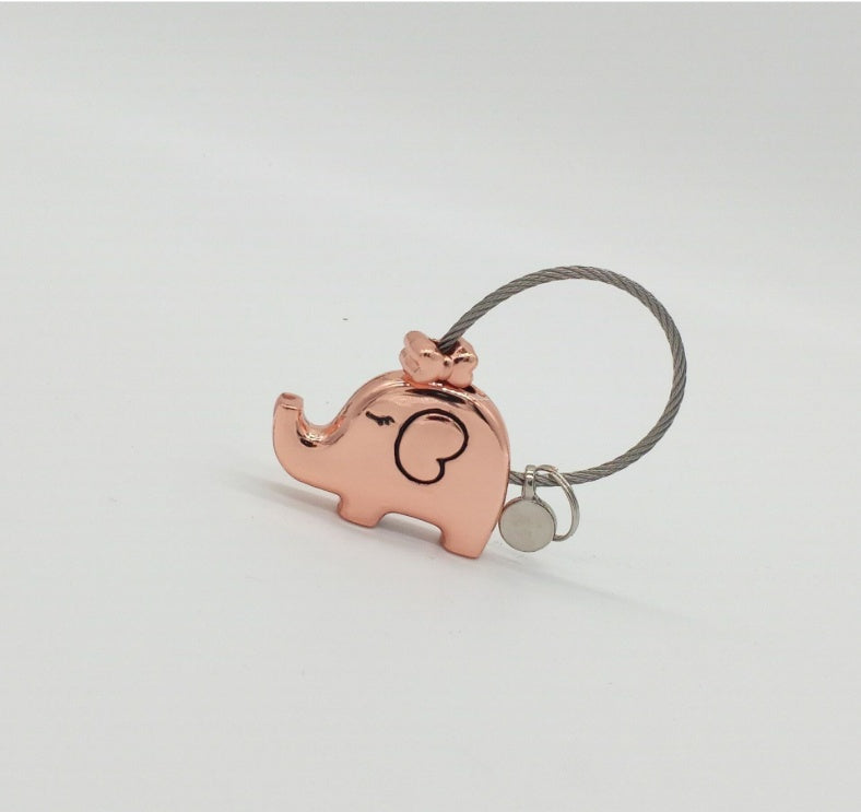 LOVE &amp; FRIENDSHIP ELEPHANT KEYCHAINS