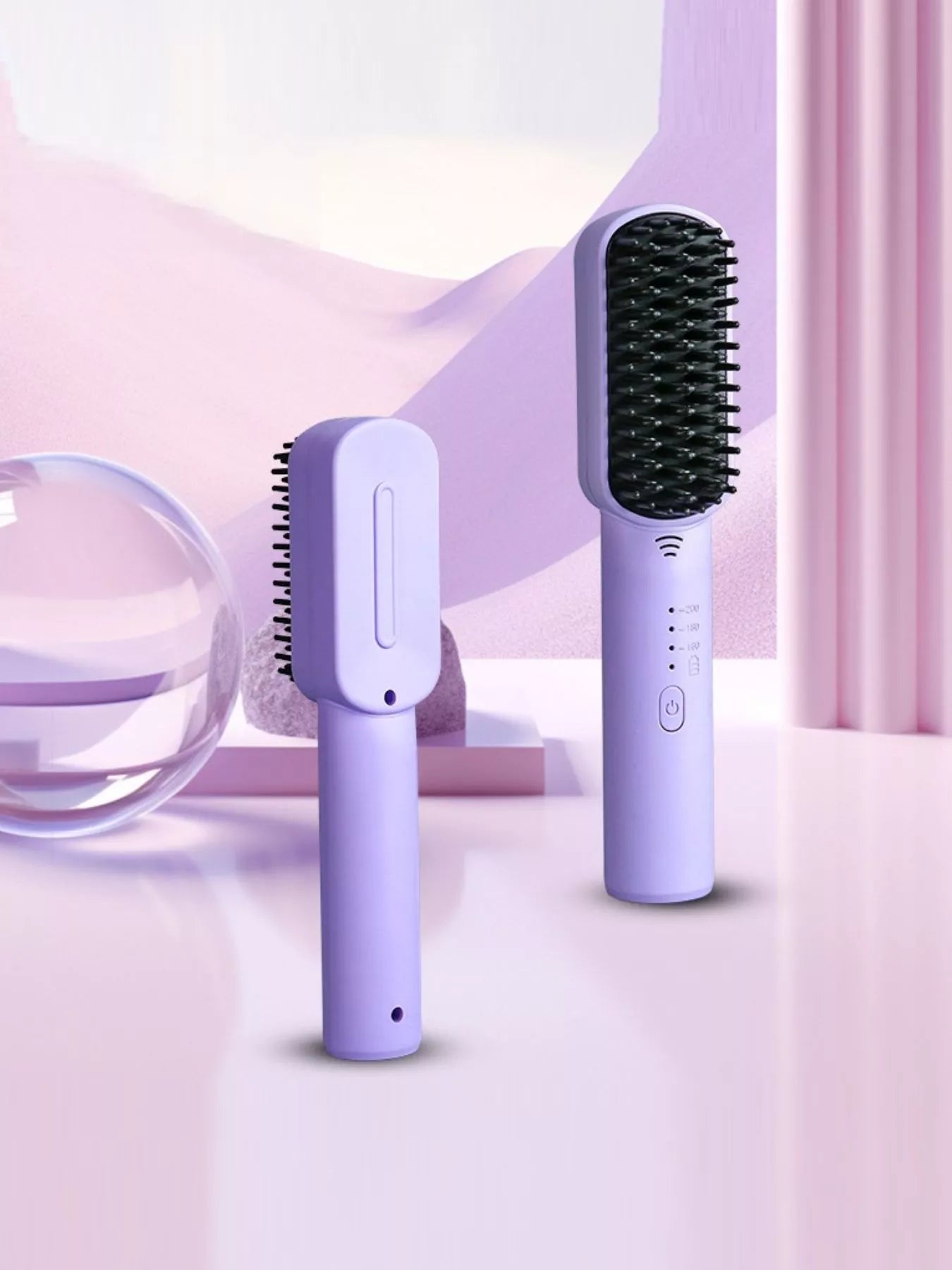 Portable Heated Hair Straightening Comb - Loving It Shop