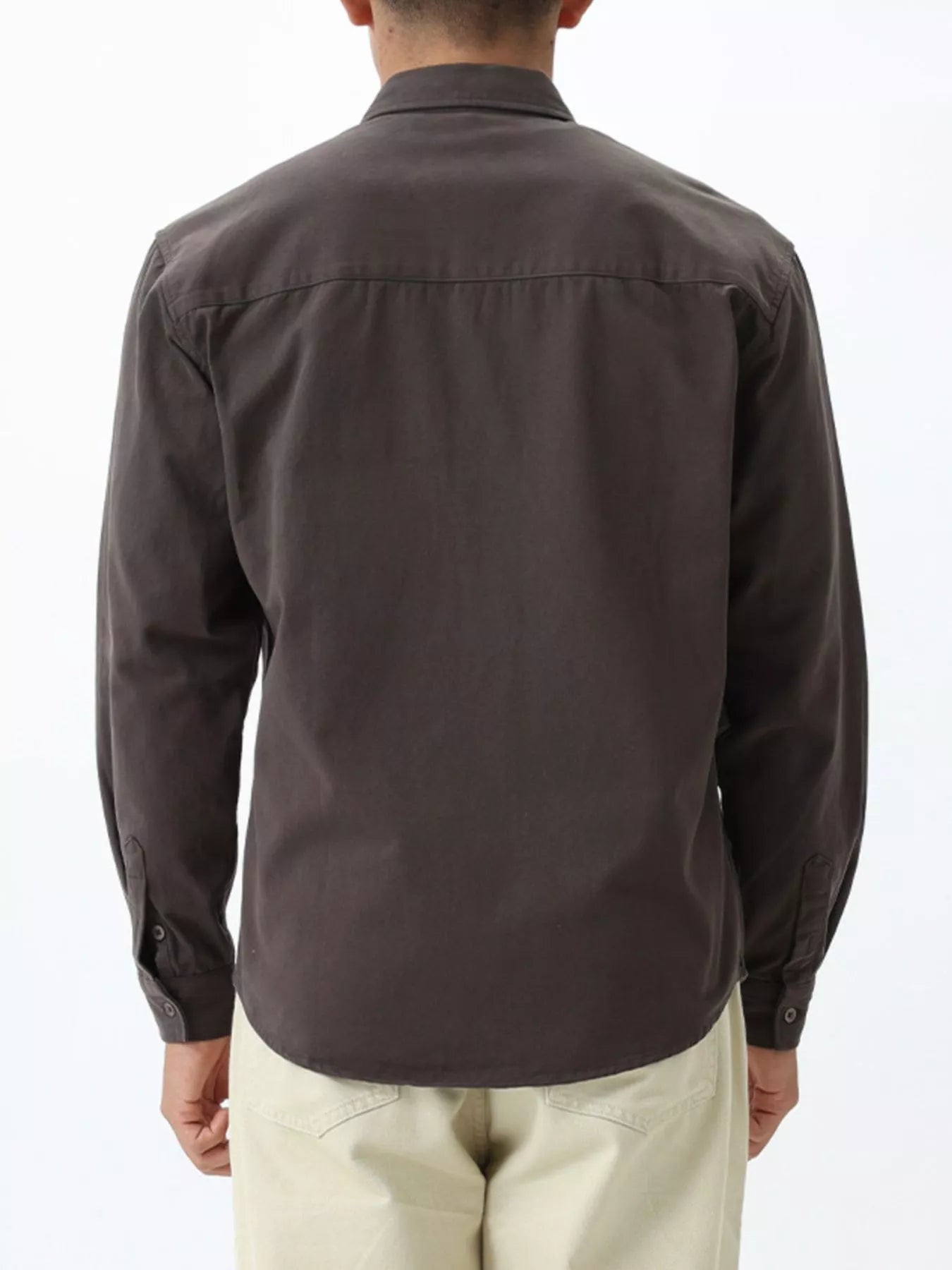 Men's Plus Size Button Up Long Sleeve Shirt - Loving It Shop