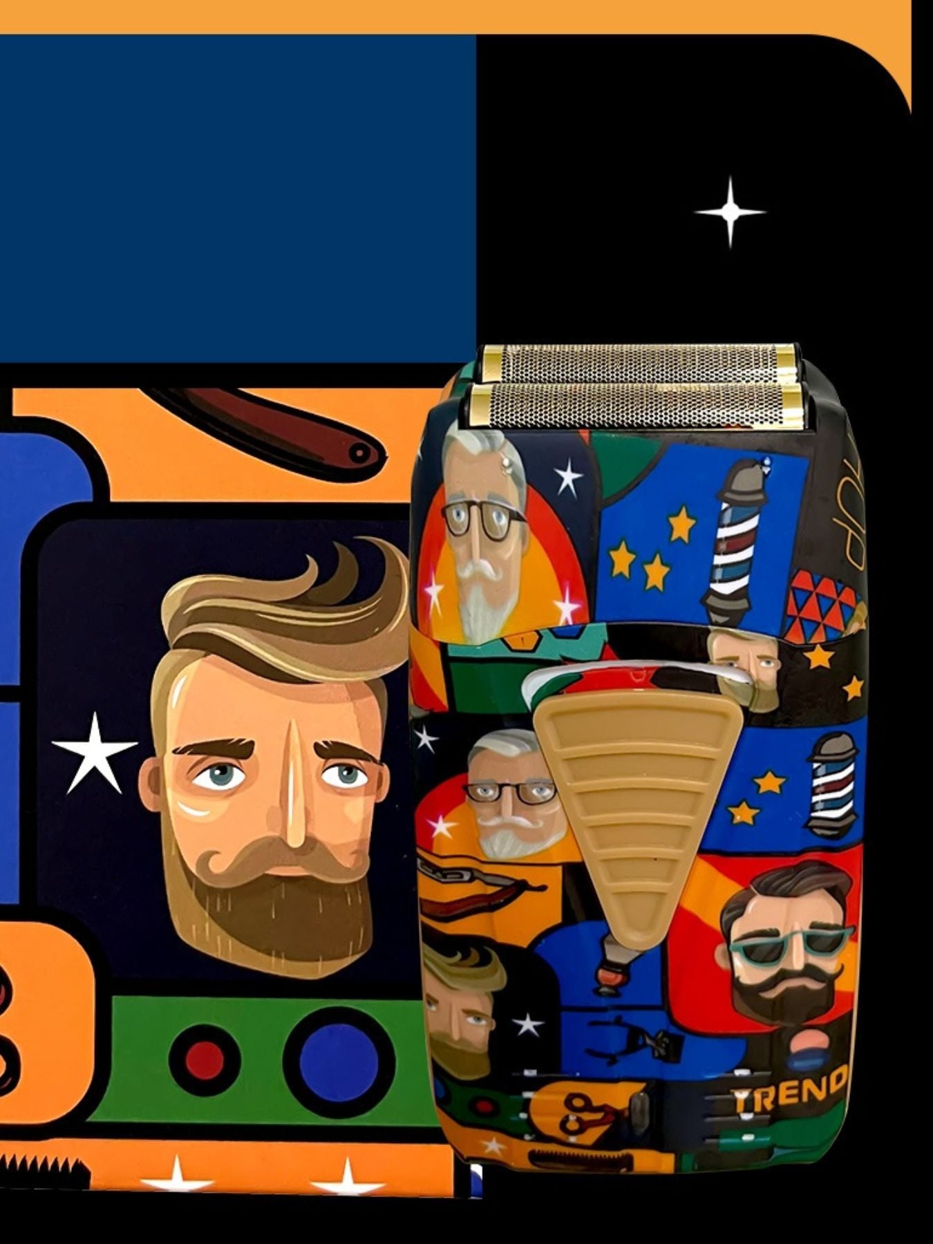 Barber - Themed Foil Shaver - Loving It Shop