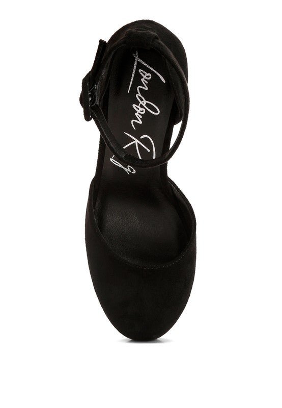 Inigo Interchangeable Ankle Strap Platform Sandals - Loving It Shop