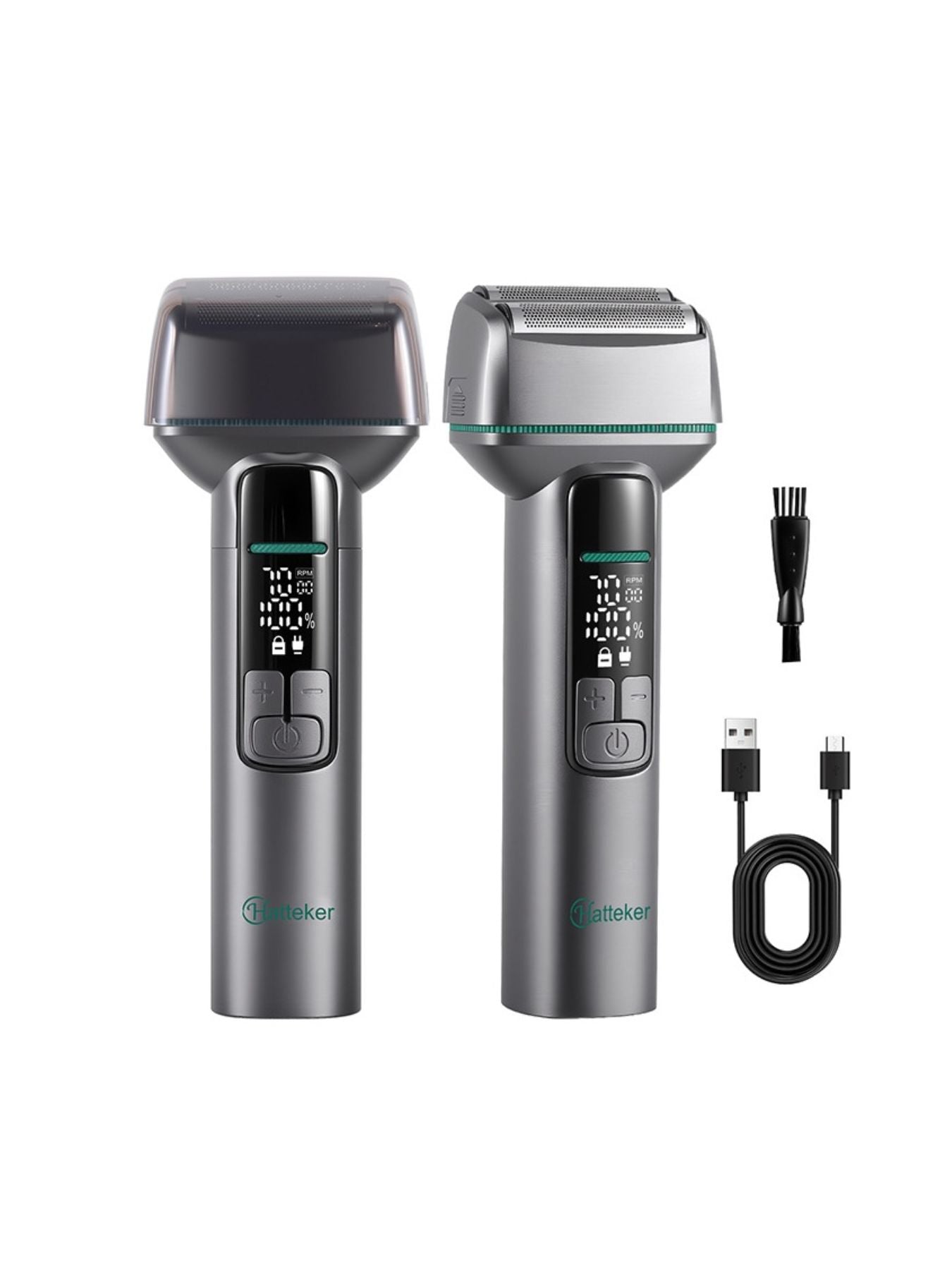 Rechargeable Electric Shaver with LED Display - Loving It Shop
