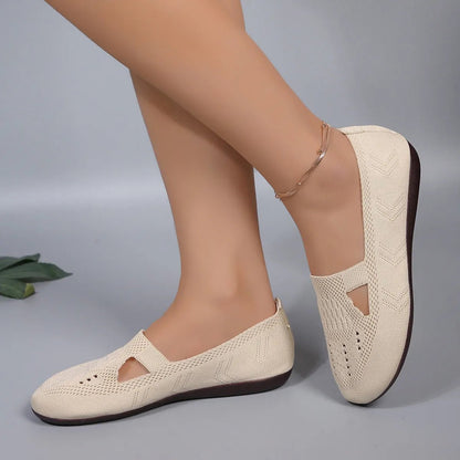 Cutout Mesh Slip Ons - Loving It Shop
