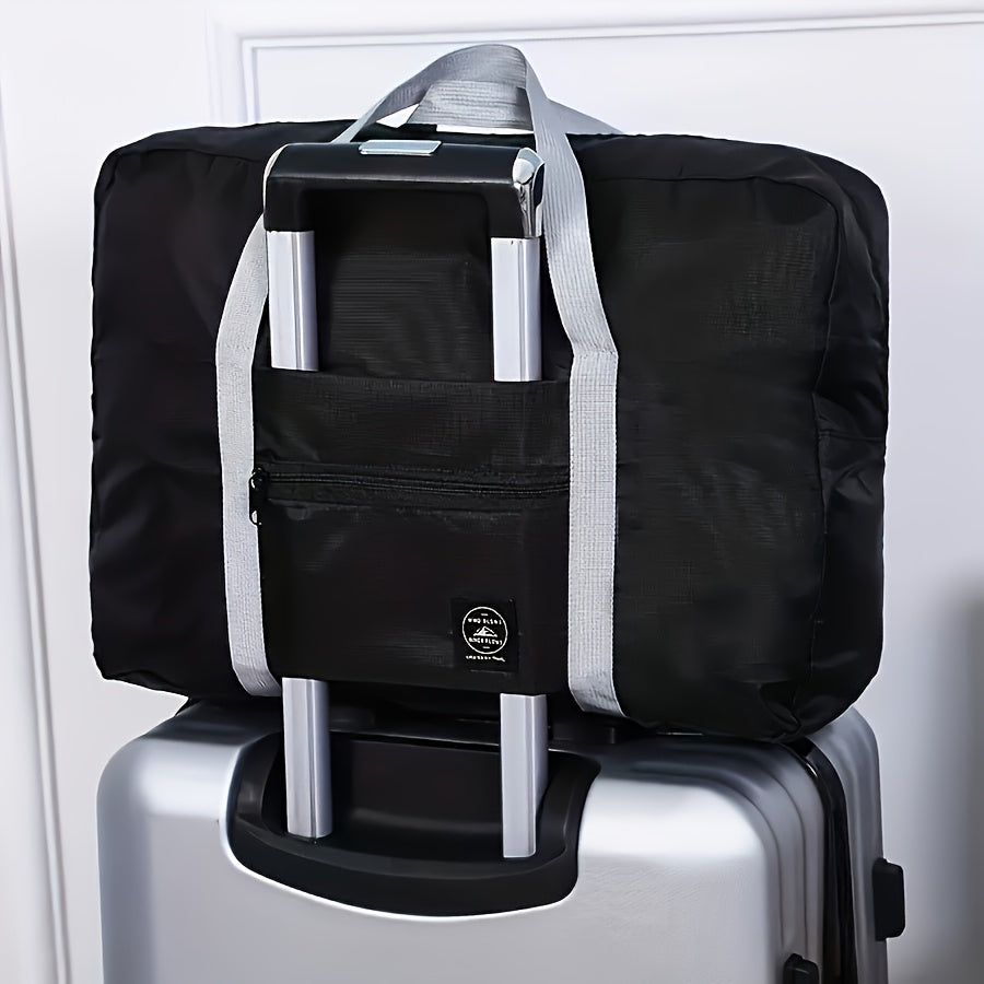 Large Foldable Travel Duffel Bag – Nylon, Gym &amp; Weekend