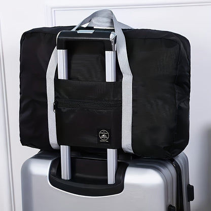 Large Foldable Travel Duffel Bag – Nylon, Gym &amp; Weekend