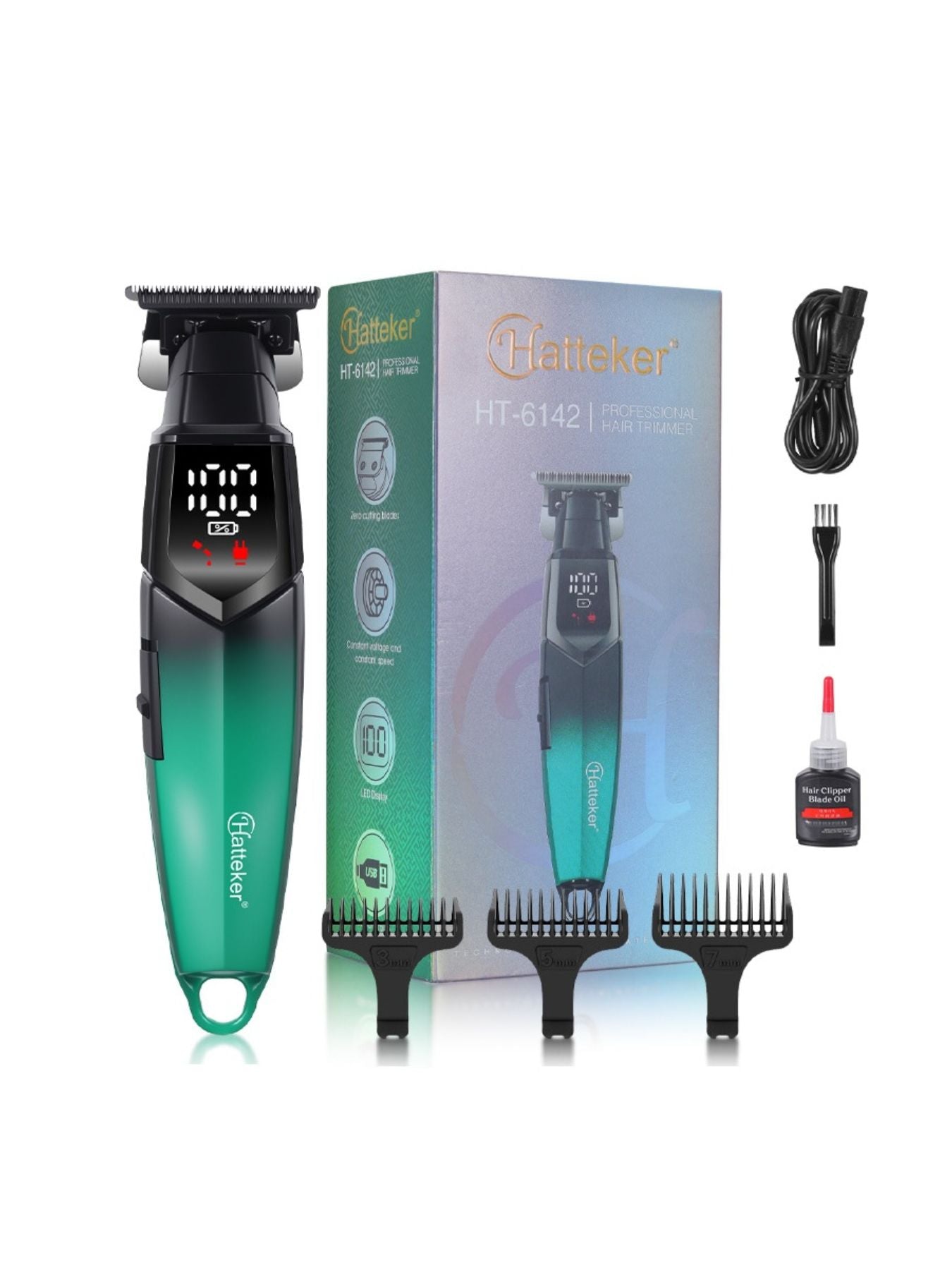 Cordless Hair Clipper with LED Display - Loving It Shop