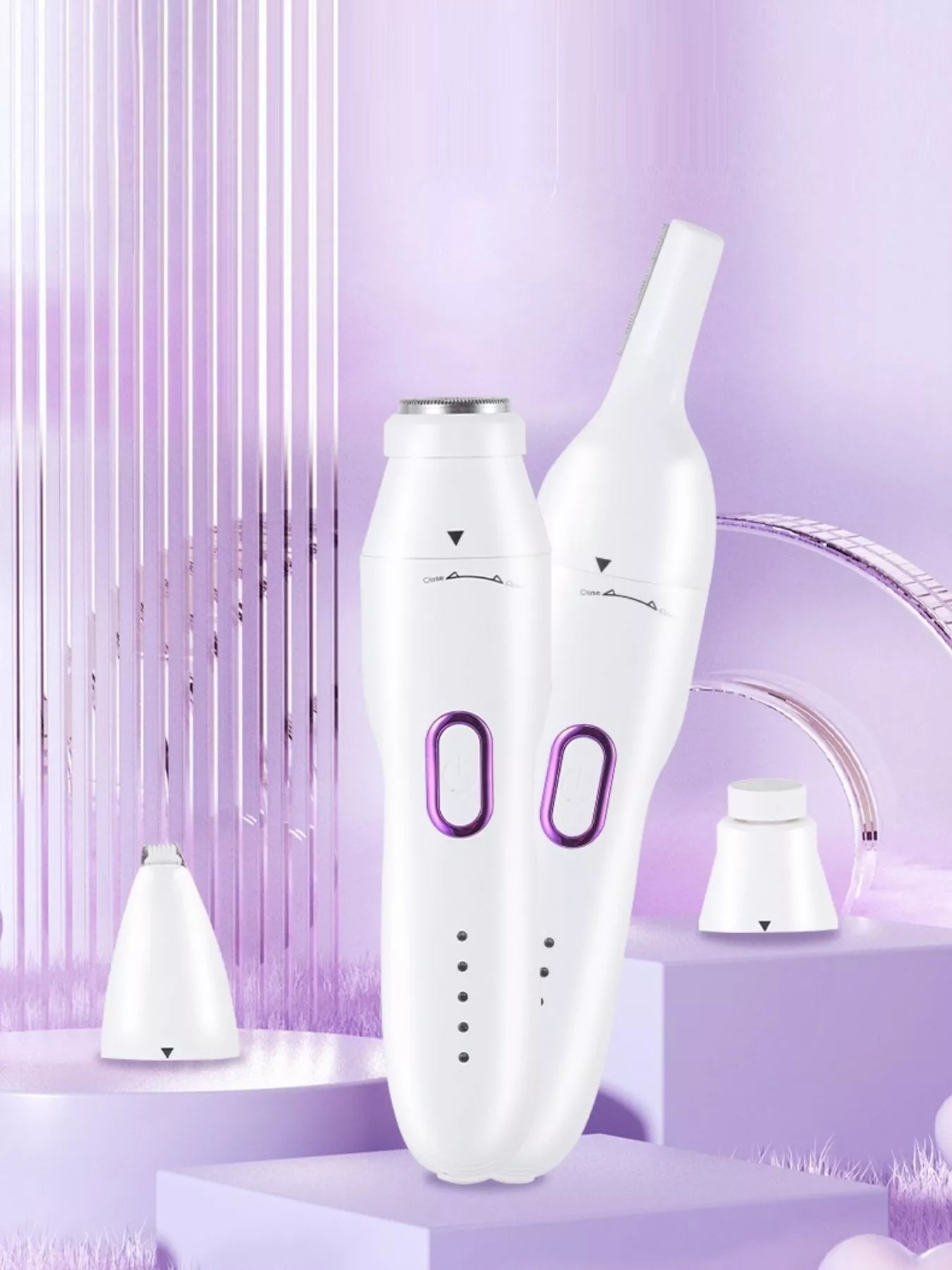5 - in - 1 USB Rechargeable Portable Hair Trimmer - Loving It Shop
