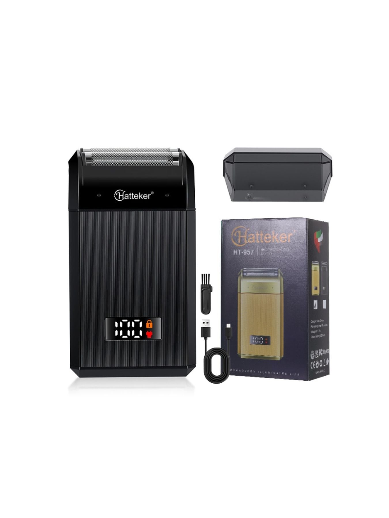 Portable Electric Foil Shaver with LED Display - Loving It Shop