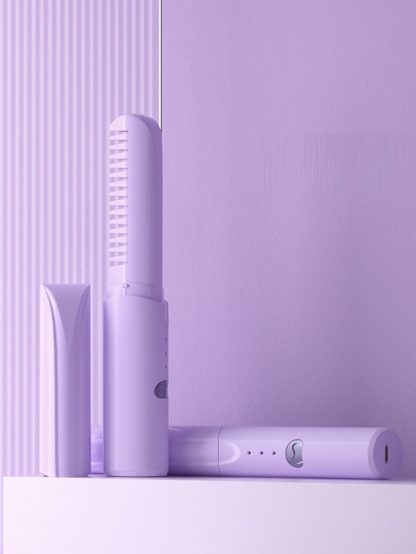 Portable Heated Straightening Comb - Loving It Shop
