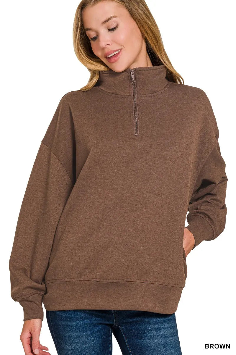 Scuba Quarter-Zip Sweatshirt