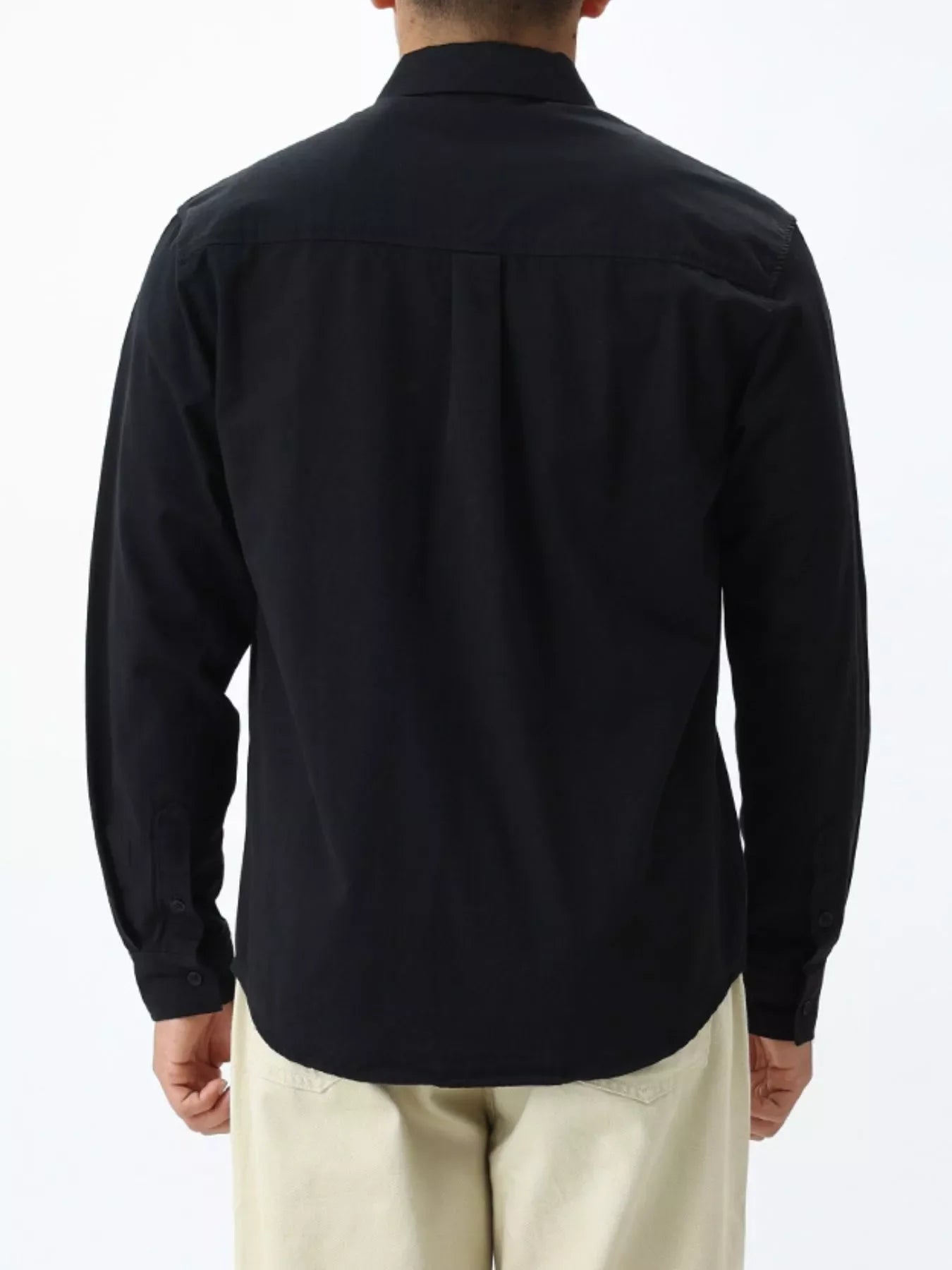Men's Plus Size Button Down Long Sleeve Shirt - Loving It Shop