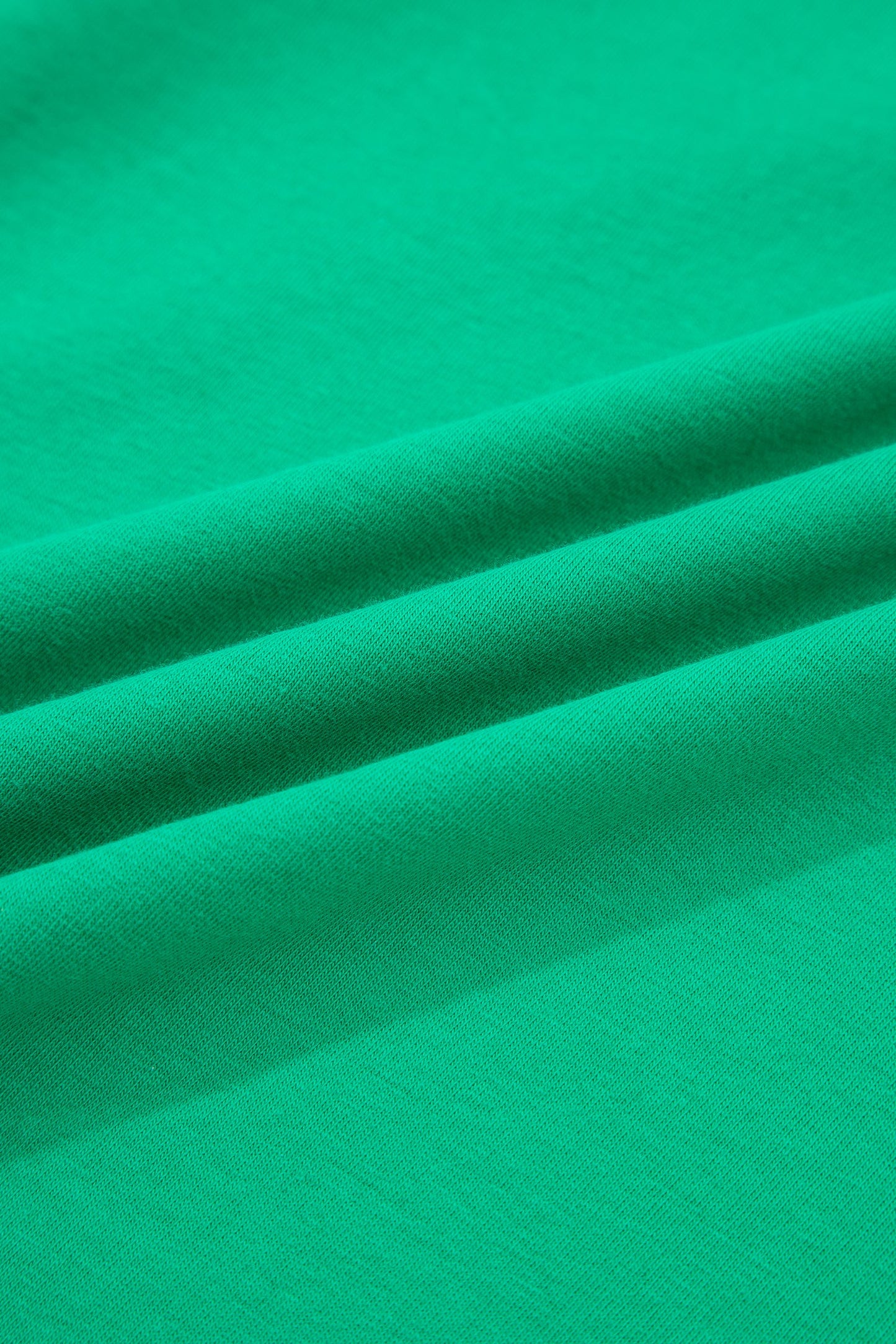Dark Green Plus Size Button Front Ruffled Stripe Trim V Neck Flutter Sleeve Blouse