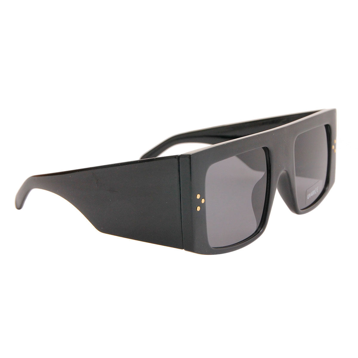 Extra Wide Black Sunglasses Stylish Statement Fashion Accessory