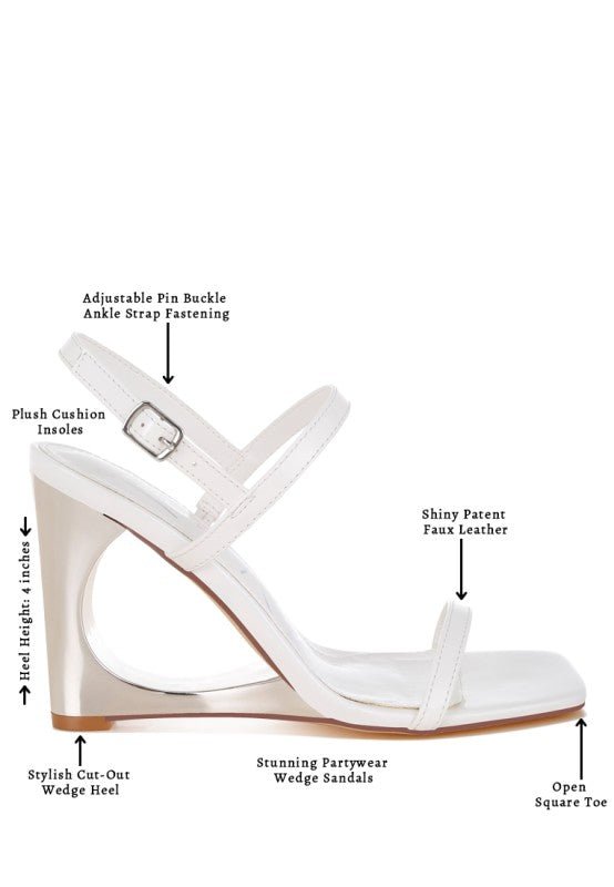 Ladra Fantasy Wedge Heel Sandals - Loving It Shop