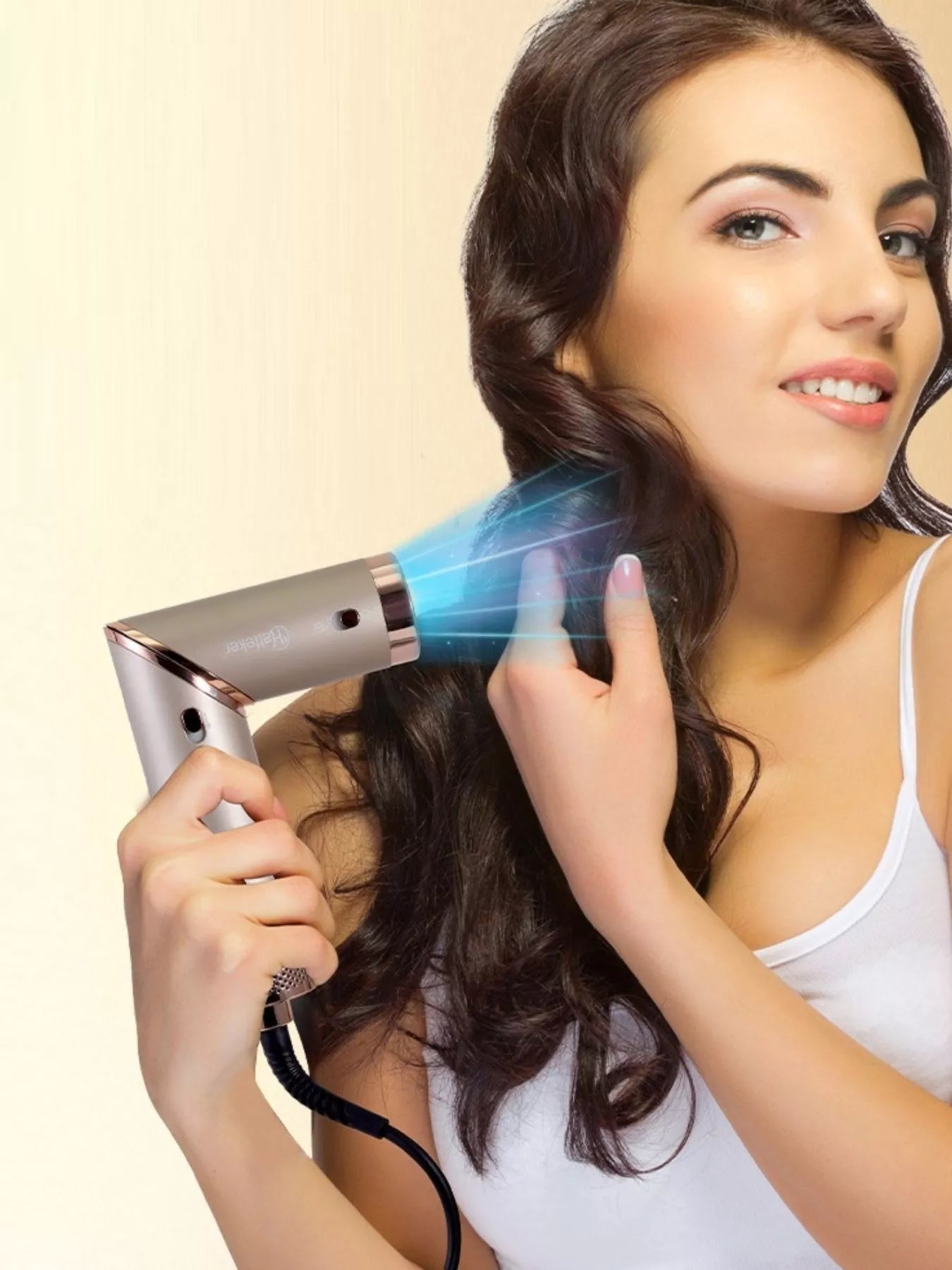 Multifunctional Hot Air Dual - Use Curling Iron Folding Hair Dryer - Loving It Shop