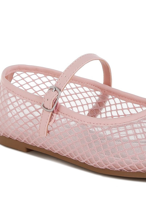 Averona Mesh Mary Jane Flats