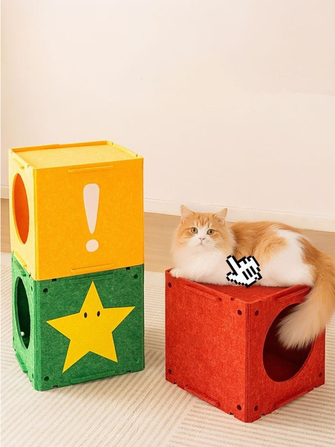 Interactive Cube Cat House & Tunnel System - Loving It Shop