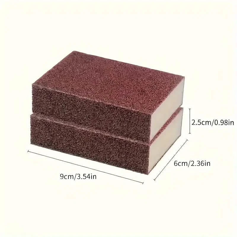 6-Pack: Emery Magic Wipe Cleaning Sponges: Pot &amp; Rust Remover