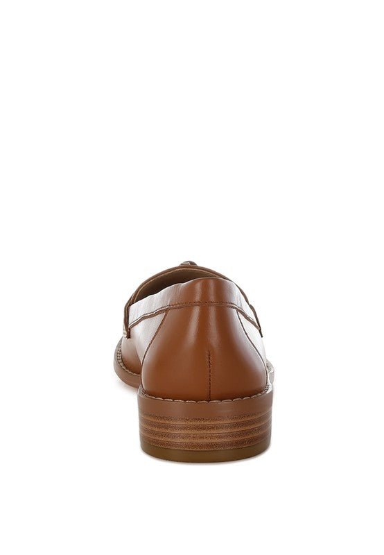 Yelena Real Leather Tassel Loafers - Loving It Shop