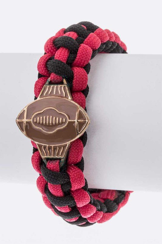 Football Team Color Paracord Bracelet - Loving It Shop