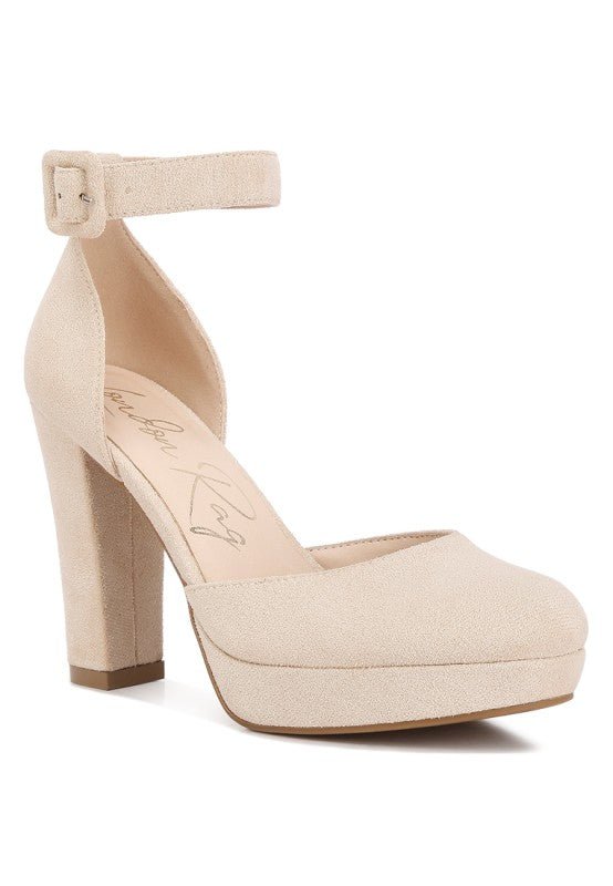 Inigo Interchangeable Ankle Strap Platform Sandals - Loving It Shop