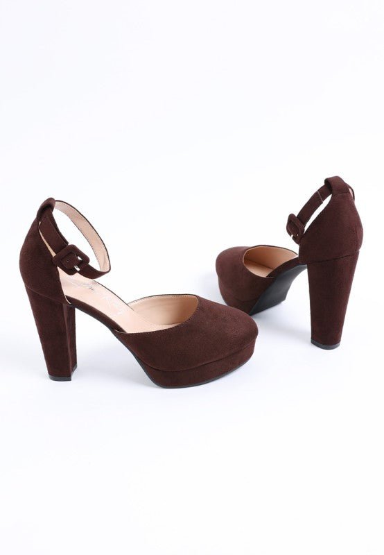 Inigo Interchangeable Ankle Strap Platform Sandals - Loving It Shop