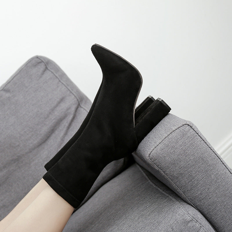 Nightclub Thick-heeled High-heeled Women&