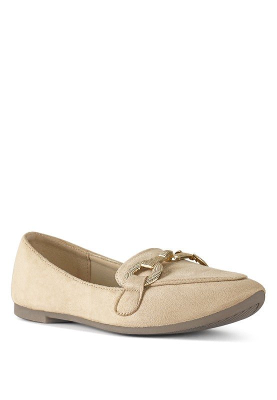 Fembot Horsebit Detail Flexible Loafers - Loving It Shop