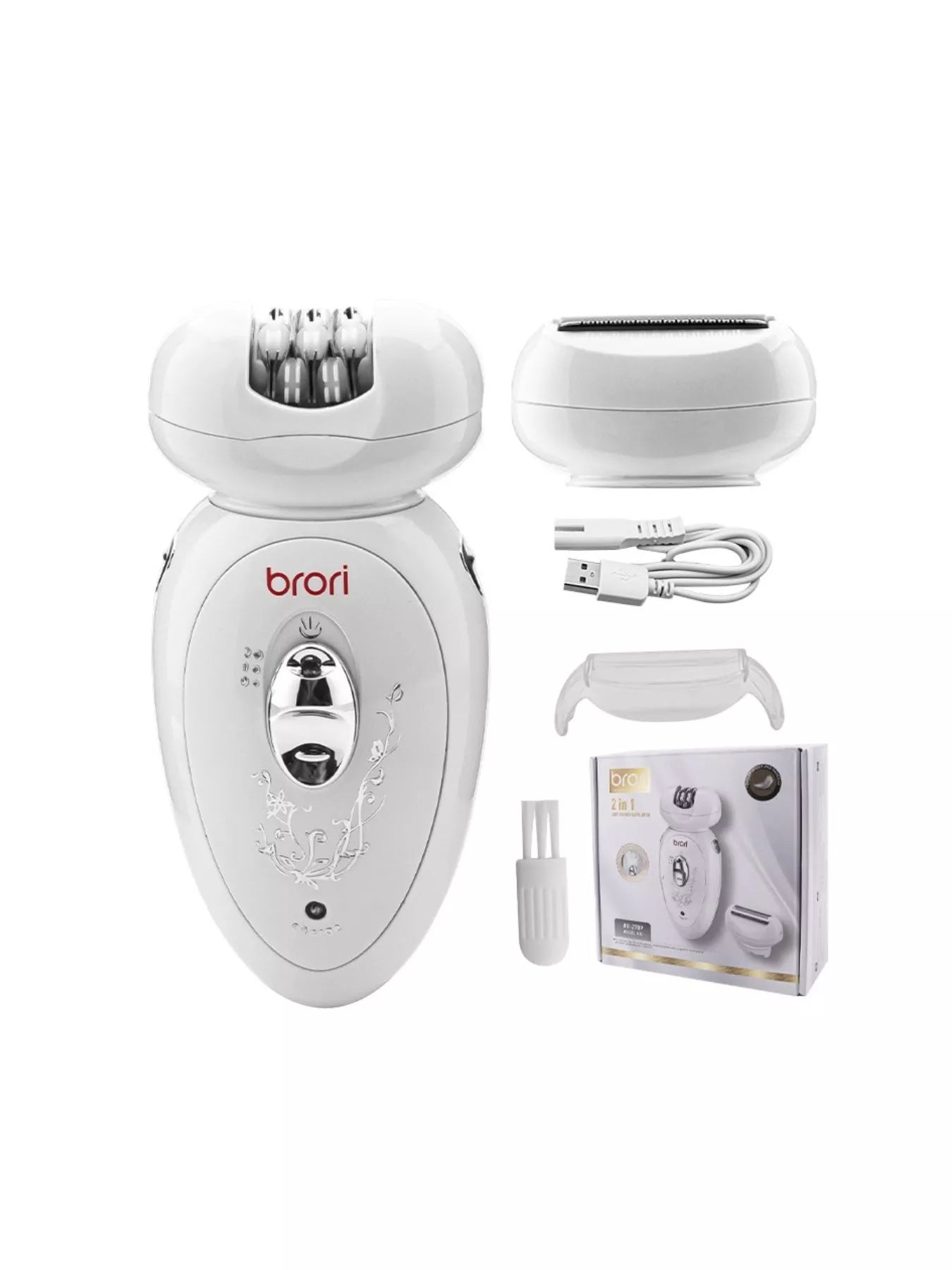 Rechargeable Hair Removal Epilator - Loving It Shop