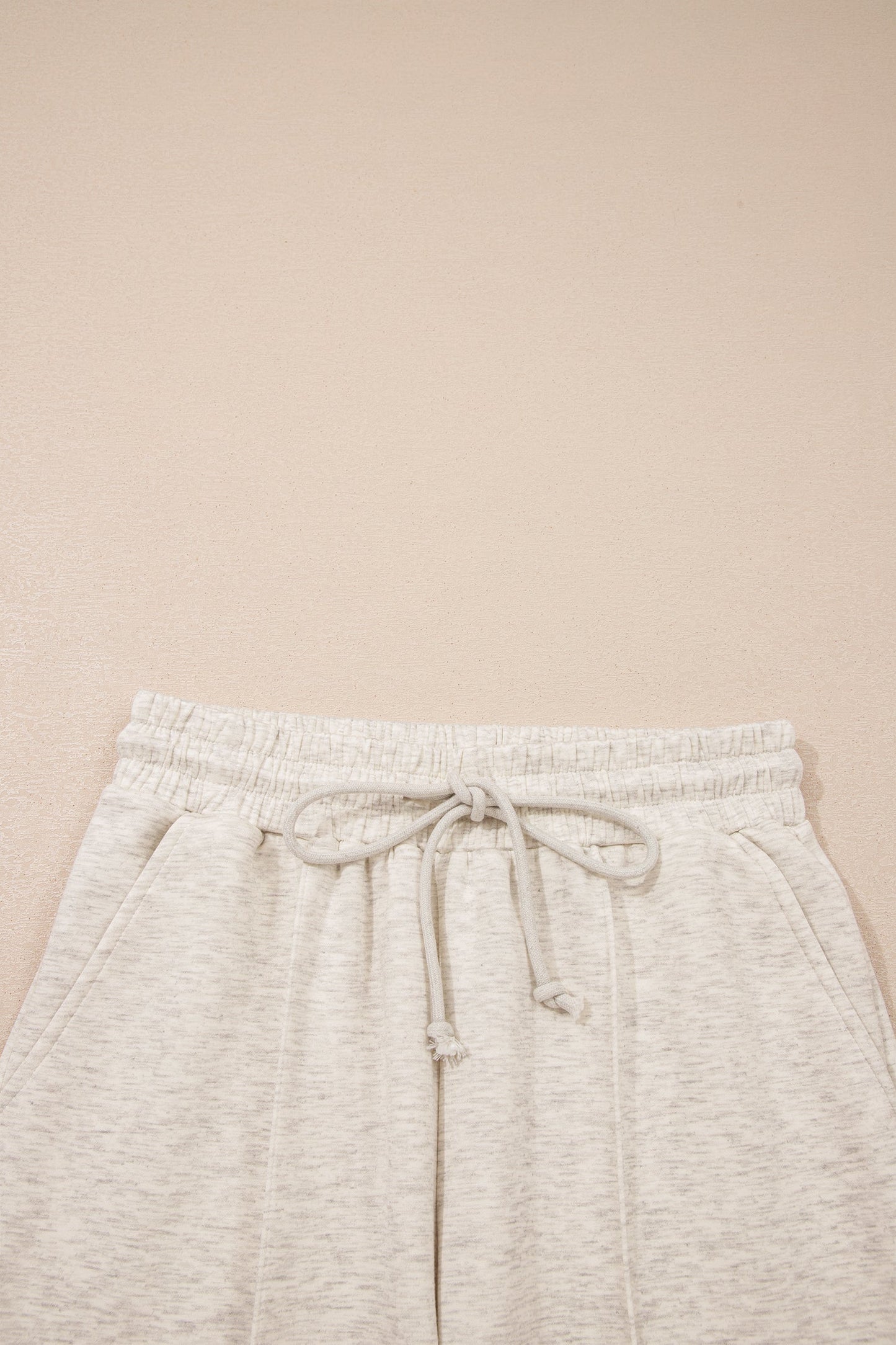 Light Grey Polo Tee Casual Pant Set