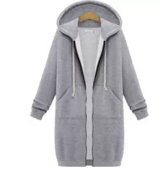 Hooded Long-sleeved Winter Sweater Women&