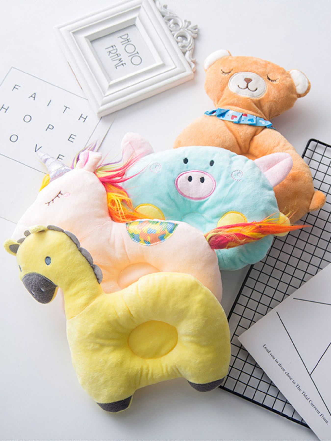 Animal Shaped Head Protection Plush Pillow - Loving It Shop
