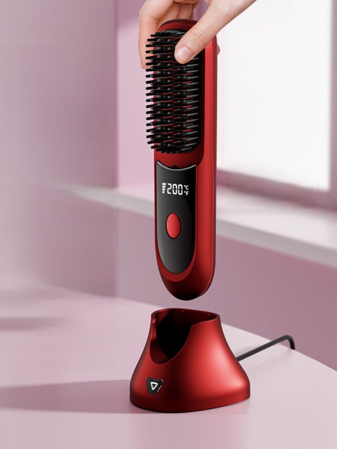 Fast Heating Anti - Scald Straightening Comb - Loving It Shop